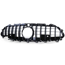 Sport K&uuml;hlergrill Schwarz Glanz f&uuml;r Mercedes CLS C257 18-23