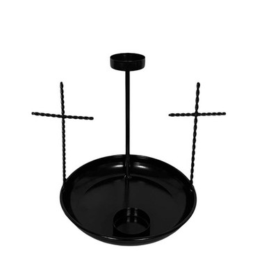  Adventskerzenhalter Schwarz Retro-Kerzenhalter Candlestick Holder