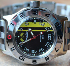 Vostok Amphibian Diver Mechanical Automatic Wrist Watch Race 100652