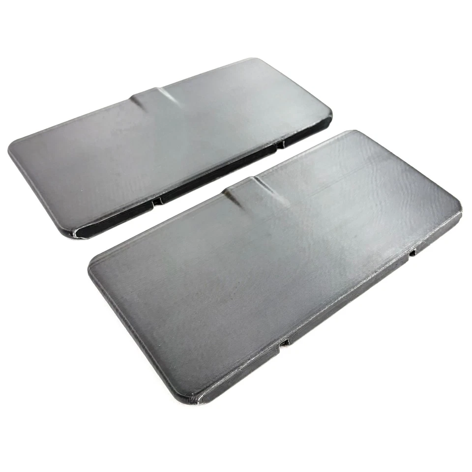 Par de tapas de espejo tocador Blazer Envoy S10 1995-2005 reparación para parasol Foto 3 de 4