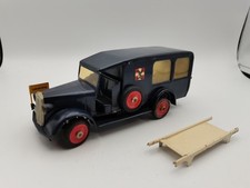 TEKNO DENMARK / K673 / BLECH /FALCK AMBULANCE IN BLAU MIT KRANKENTRAGE "SELTEN"