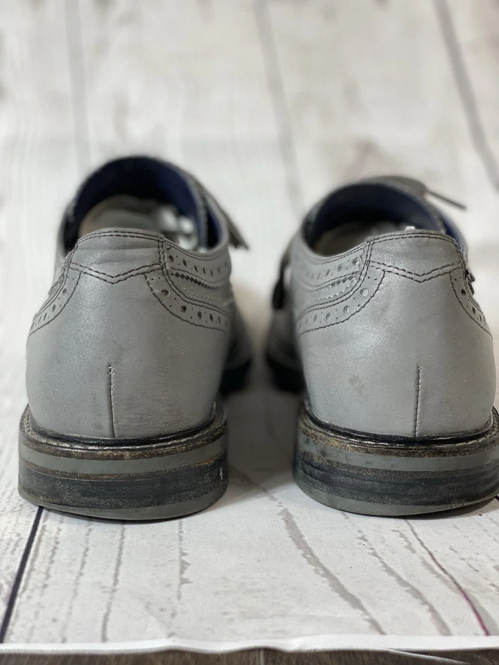 Cole Haan Iridescent Lace Up Wingtip Oxfords Men's Size 10 - Image 4 of 4