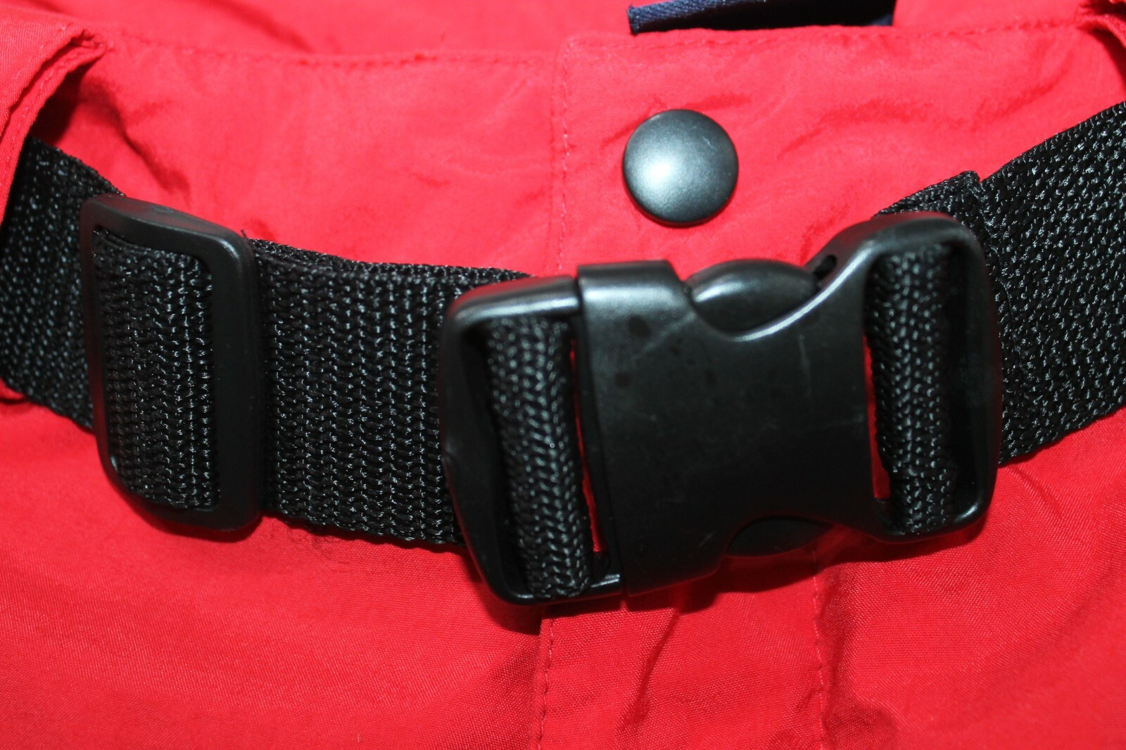 Salomon pantaloni da sci rossi da uomo snowboard sci salopette pantaloni da neve taglia XL