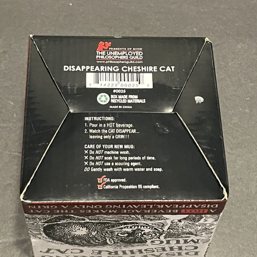 The Disappearing Cheshire Cat Tasse Alice im Wunderland - Heat Hot Grin Change Mug - Bild 17 von 17