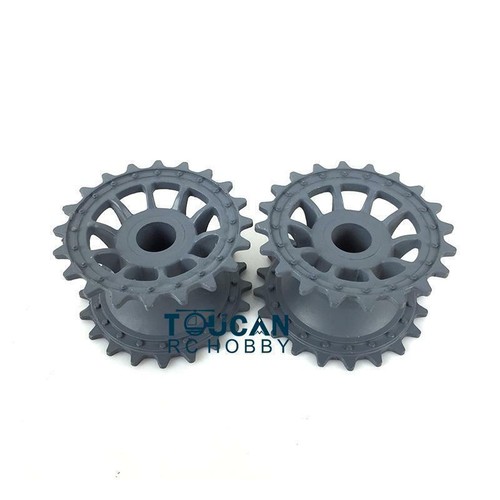 1:16 HengLong Accessory Parts German Tiger Ⅰ Tank Model Plastic Sprockets 3818 - Picture 4 of 6