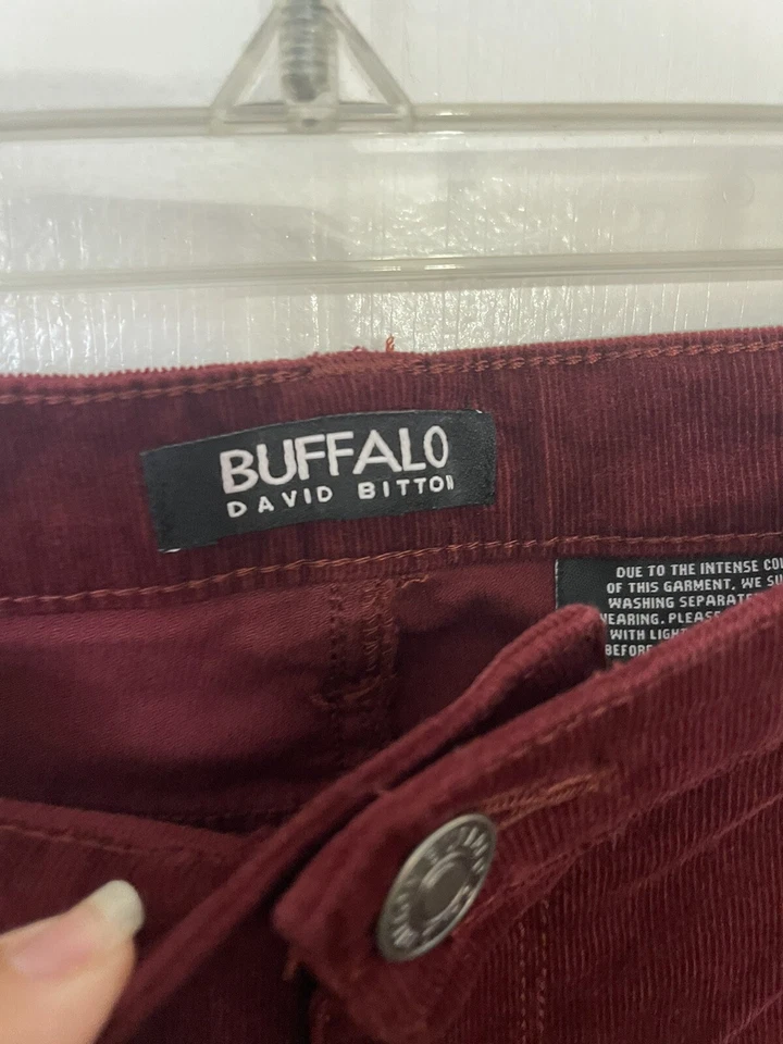 Buffalo 14 Skinny Mid Rise Corduroy Pants NWT - Изображение 2 из 4