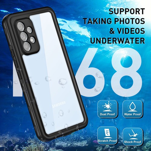 For Samsung Galaxy A54 A53 A42 A33 A32 A23 A22 A13 5G Waterproof Shockproof Case - Picture 32 of 42