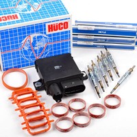 6X HÜCo 132197 SteuergeräT Meyle GlüHkerzen Dichtungssatz FüR BMW 3 5 6 7 X3 X5