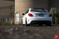 Cars Mercedes C400 Vossen Forged Wheels Desk Mat Stitched Cars Mercedes C400 Vossen Forged Wheels Desk Mat Stitched