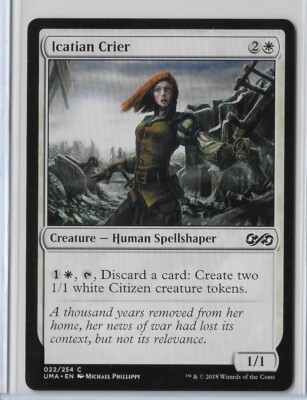 MTG Icatian Crier Ultimate Masters (UMA) Common Magic Card #022/254 Unplayed