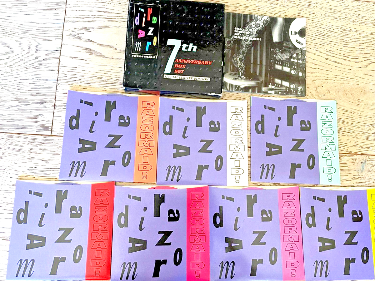 RAZORMAID 7TH ANNIVERSARY SPECIAL LIMITED EDITION BOX SET - Very