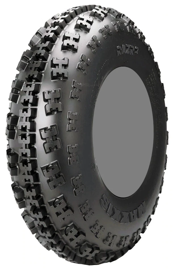 Juego de cuatro 4 neumáticos Maxxis Razr2 ATV 2 delanteros 21x7-10 y 2 traseros 20x11-9 Foto 2 de 2