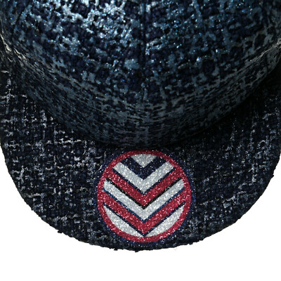 Chanel Women\'s Tweed Cap Hat Navy Blue Chanel Women main image 3