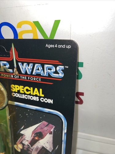 A-WING PILOT Star Wars Power Of The Force 92 Back 1984 MOC Vintage READ Kenner - Picture 6 of 24