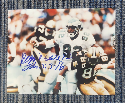 Reggie White d.2004 Autographed Hand Signed 8x10 Photo Eagles Packers ...