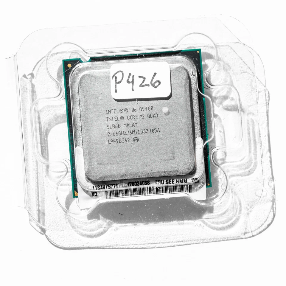Intel Core 2 Quad Q9400 SLB6B LGA775 2.66GHz Quad Core Processor 95W Windows XP - Image 3 of 3