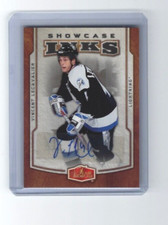 2006 2006-07 FLAIR SHOWCASE VINCENT LECAVALIER SHOWCASE INKS AUTO I-VL LIGHTNING