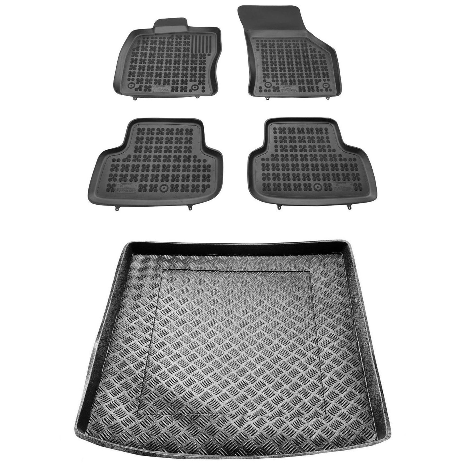 Tapis de coffre Golf 7 et tapis de sol pour sorties nature et famille