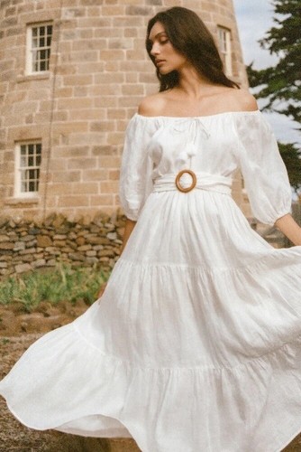 spell and the gypsy collective Gardenia Gown White Large BNWT