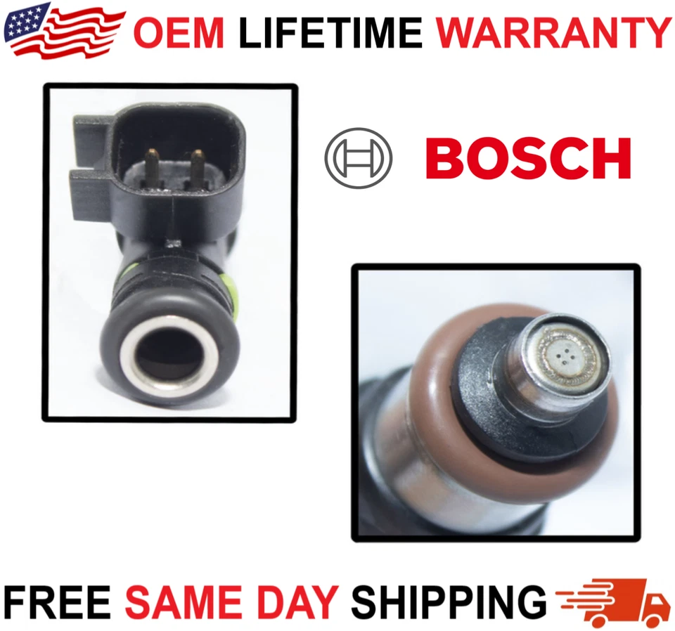 Nuevos inyectores de combustible BOSCH x6 para Jeep Wrangler 2007-2010 3,8 L V6 #0280158119 Foto 3 de 4