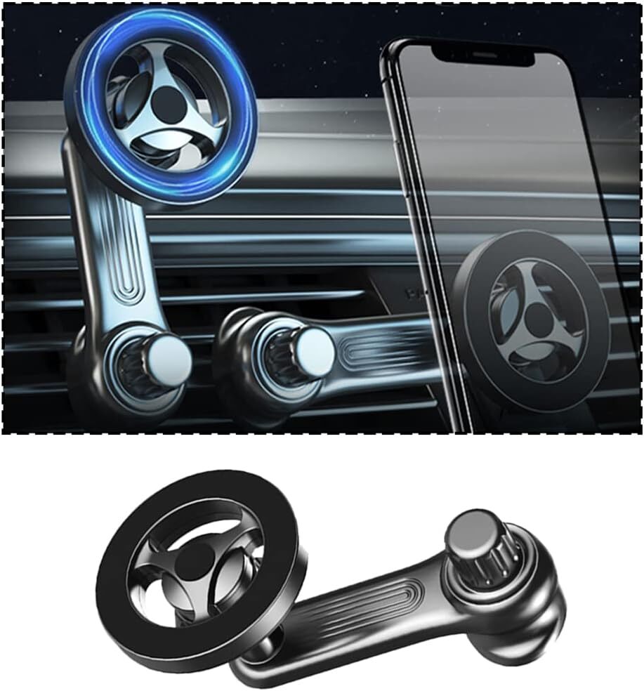 Phone Holder for Car Strong Magnetic Air Vent Cell Phone Mount 360 Rotation