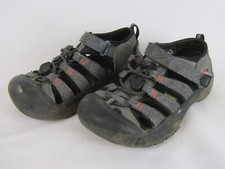 Childrens Keen Close Toed Sandals-Size 12-Unisex-Washable-Light Purple-GUC