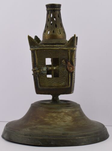 Very Rare Islamic Ottoman Yemen incense burner antiques Copper Bronze - Afbeelding 1 van 12