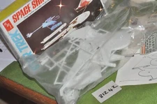 sci fi / star trek - bird of prety and romlan battlecruiser  part made- (B81242)