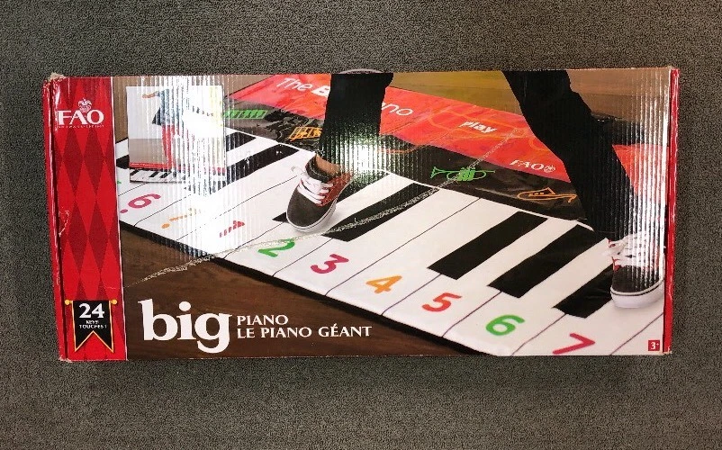 Big piano floor keyboard sale
