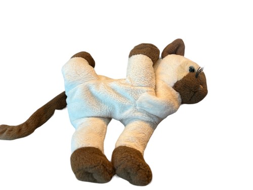 Ganz Webkinz Siamese Cat Kitten HM160 Plush Stuffed Animal Toy Friend NO CODE - Picture 3 of 5