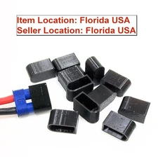 Flexible TPU EC5 Protective Dust Cap Cover For Lipo Battery Lot of 12 pcs