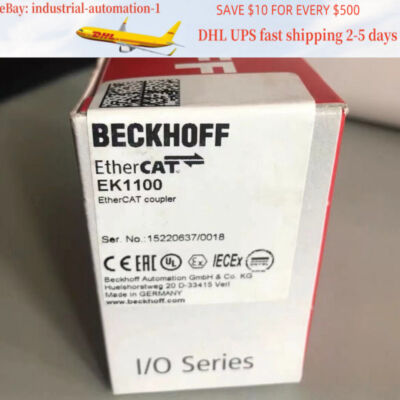 2023 New Beckhoff EK1100 PLC Module Free Shipping 1PCS