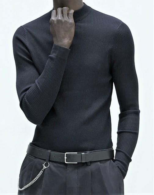 zara men knit