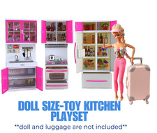 My Modern Kitchen Full Deluxe Kit Battery Operated Kitchen Playset PSK35 