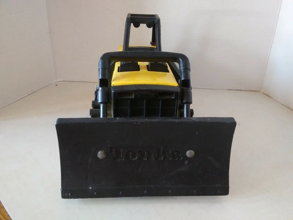 2012 Tonka Dozer 金属和塑料推土机 M-7461 建筑玩具 孩之宝 — 第 2/4 张图片