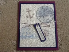 The open sea birthday friend cheer get well card kit of 10 made w/ Stampin' Up!