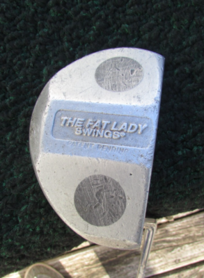 Vintage Bobby Grace The Fat Lady Swings Milled Mallet Putter | eBay