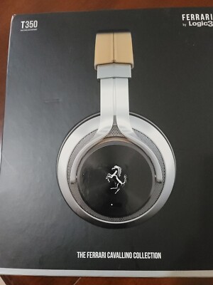 フェラーリ 公式ヘッドホン Logic3 T350 ノイズキャンセリング Logic3 Ferrari Cavallino Collection T350 Noise Cancelling