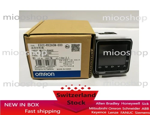 NEW Omron Temperature Controller E5CC-RX2ASM-800 100-240 VAC US Free TAX