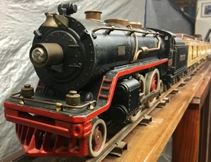 antique train set