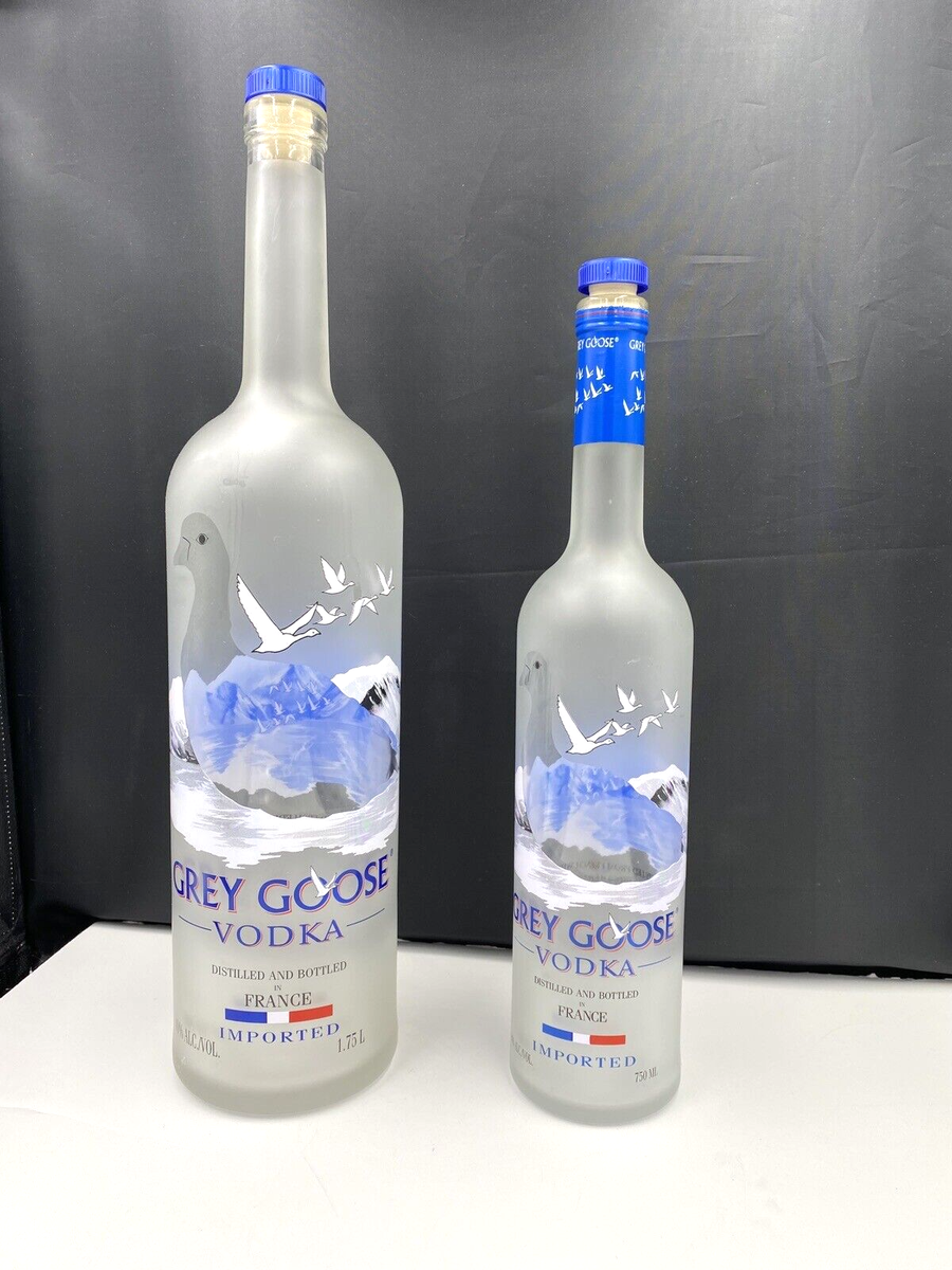 Gray Goose Canada Goose 90 Ml Grey Goose Vodka Bottles- Empty
