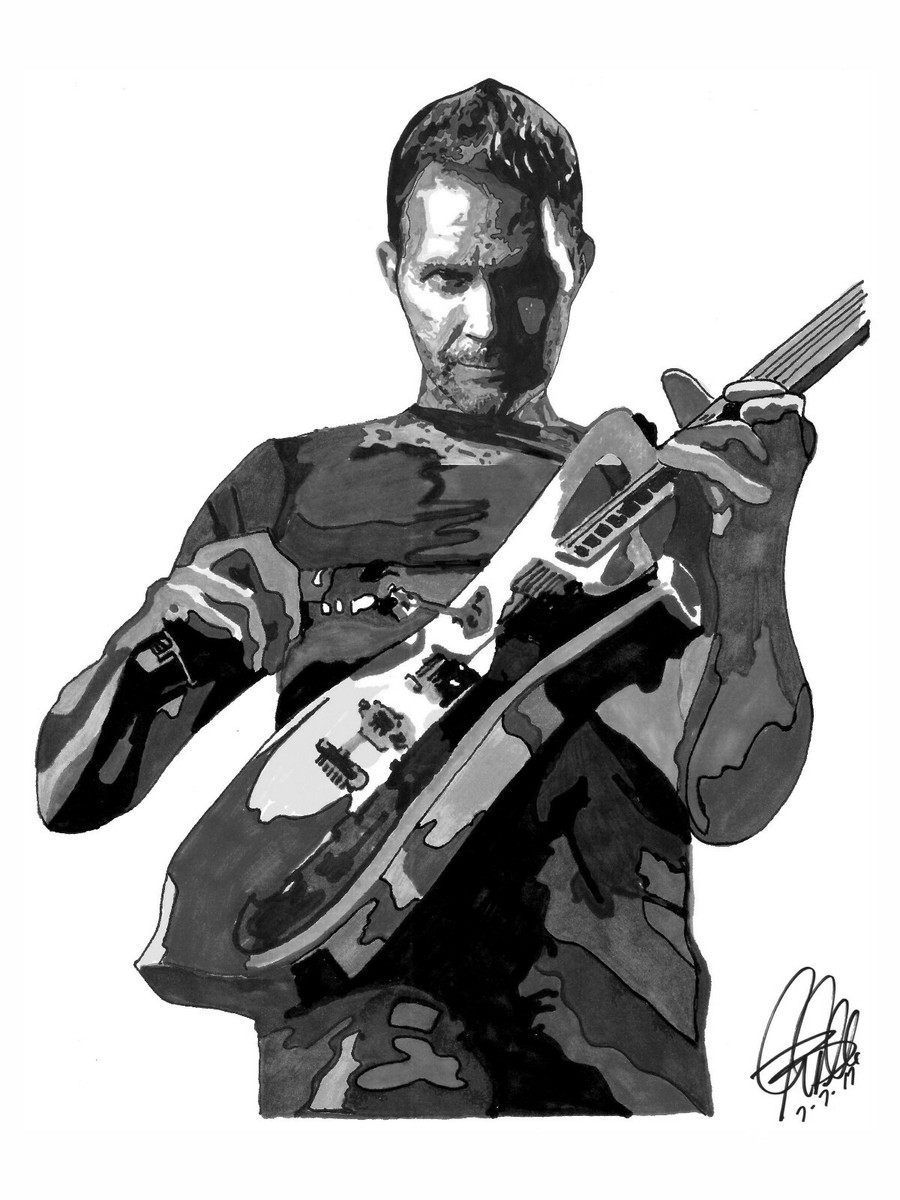 Paul Gilbert MR Big Guitar Hard Rock Music Poster Print Wall Art