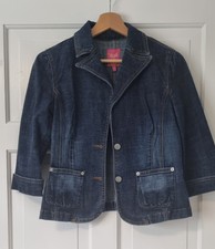 Per Una Due Pretty Denim Jacket Age 14 Years Or Womens Size 8 Petite