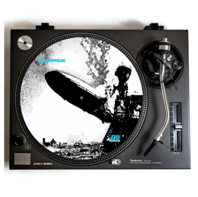 LED ZEPPELIN Turntable Slipmat for Vinyl Records 12" DJ Slip Mat rock vinyls