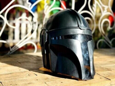 Star Wars Black Series The Mandalorian Black Wearable Helmet Collectible Armor