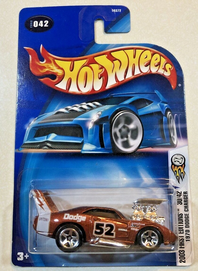 2003 Hot Wheels First Editions 1970 Dodge Charger #042 VHTF