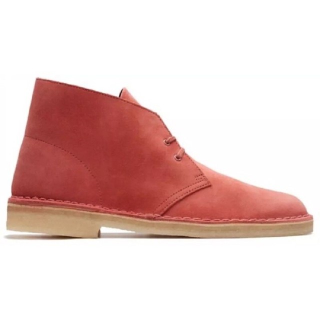 clarks red desert boots