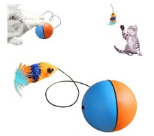 Interactive Cat Ball Toy,2024 New Automatic Moving Cat Ball Toy,Motion Ball Toy