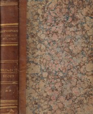 Repertorio del giornale del foro dall'anno 1839 a tutto il 1855. . B. Belli, a c