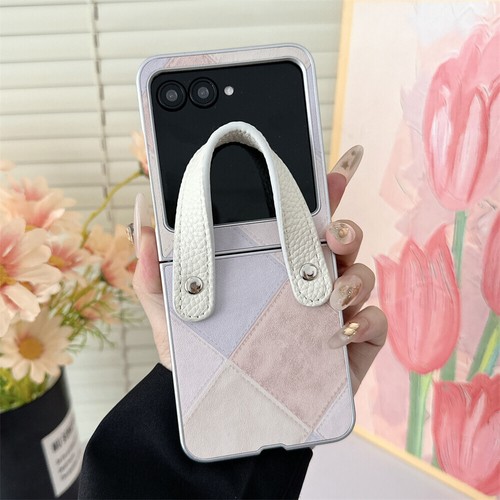 Vintage Wrist Strap Leather Case Cover For Motorola Moto Razr+Plus 2024/50 Ultra - Picture 28 of 30